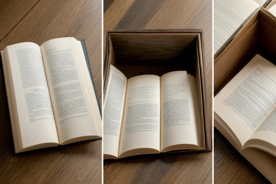 Side-by-side comparison of standard small print and true large print book fonts for easier reading