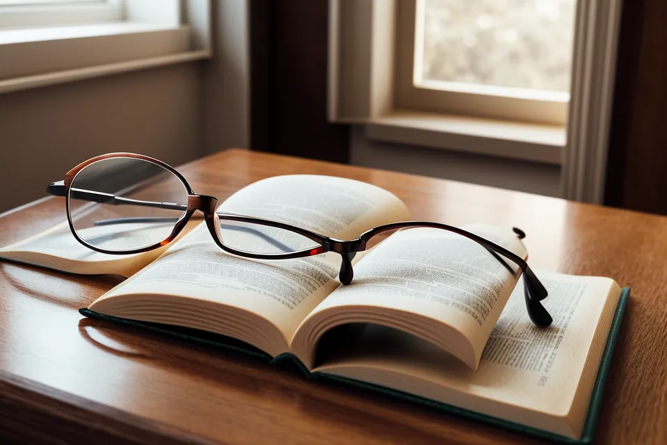 Four pairs of reading glasses and a red grading pen, everyday clutter of aging vision after retirement